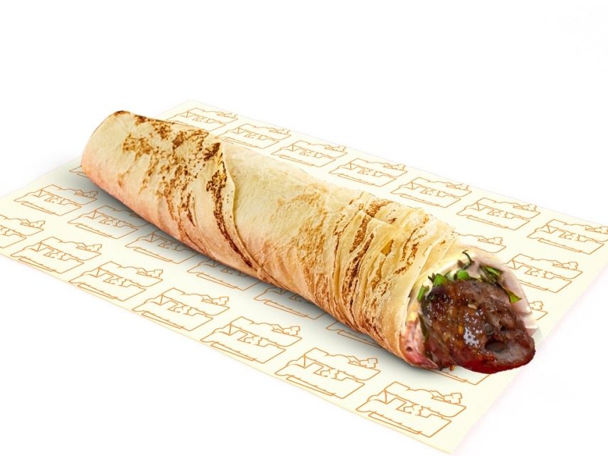 Kofta on charcoal sandwich