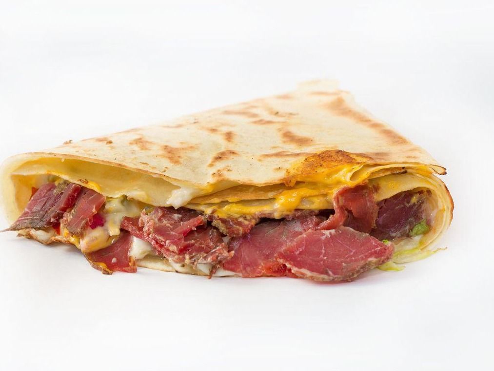 Pastrami And Fried Roumi Crepe