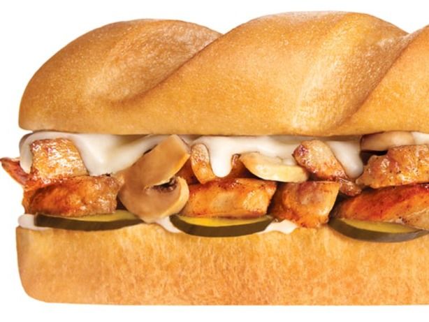 Grilled Chicken Mushroom Sandwich French
