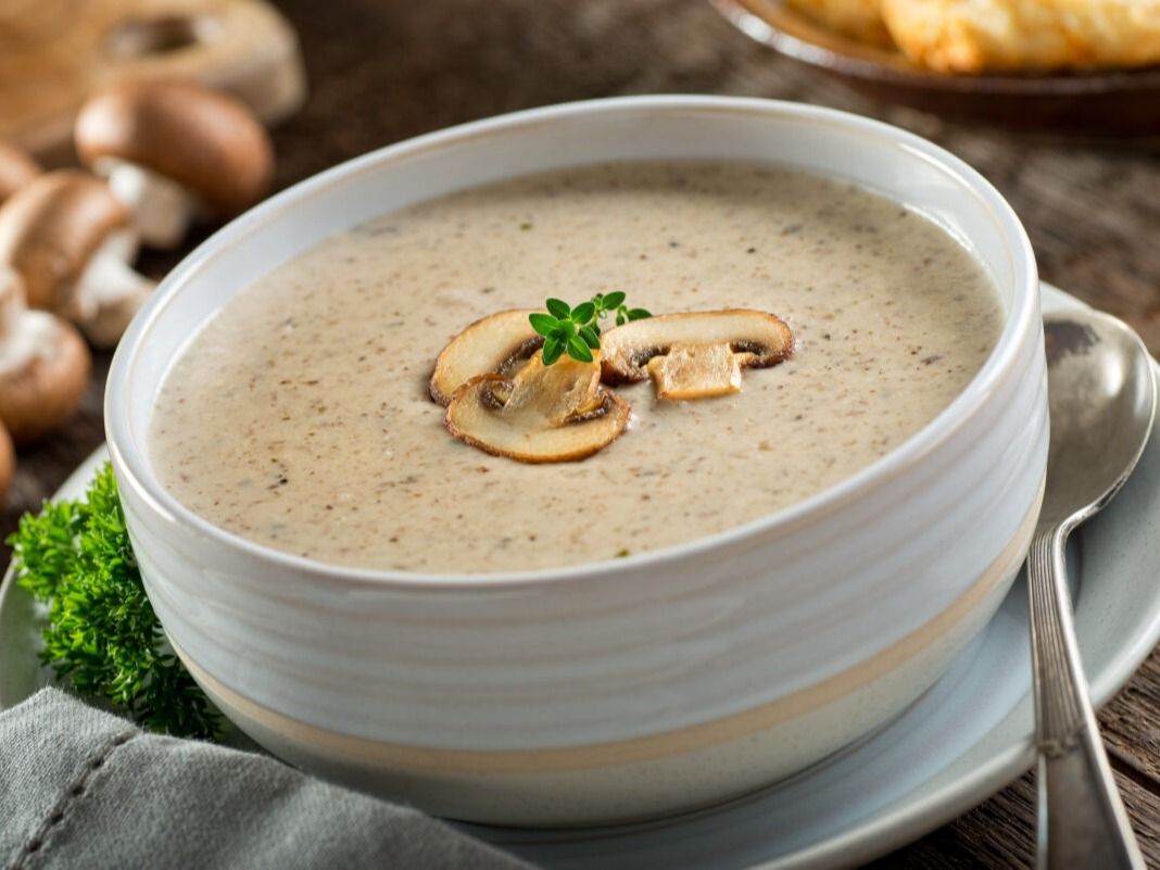 Creamy Chicken Mushroom Soup