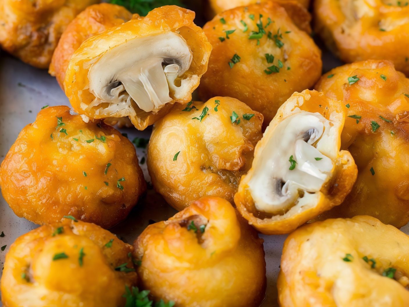 Fried Fresh Mushroom