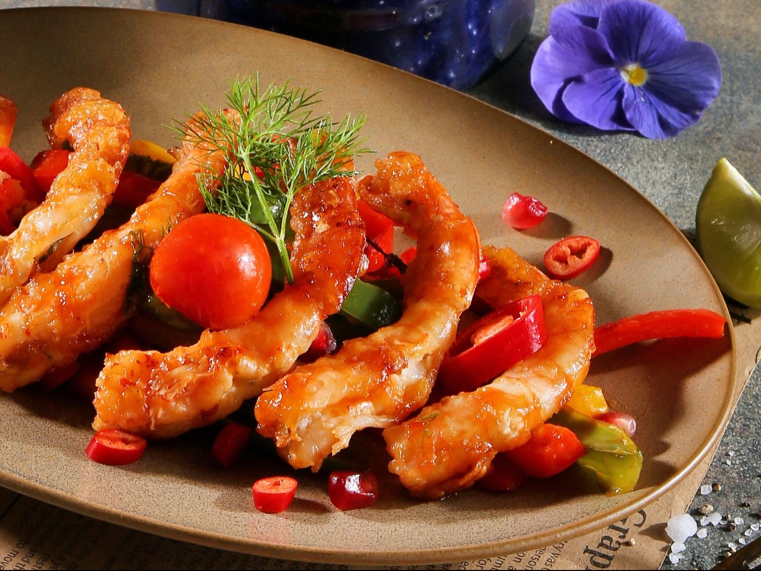 Sriracha Grilled Shrimp