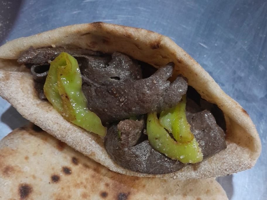 Camel Liver Sandwich