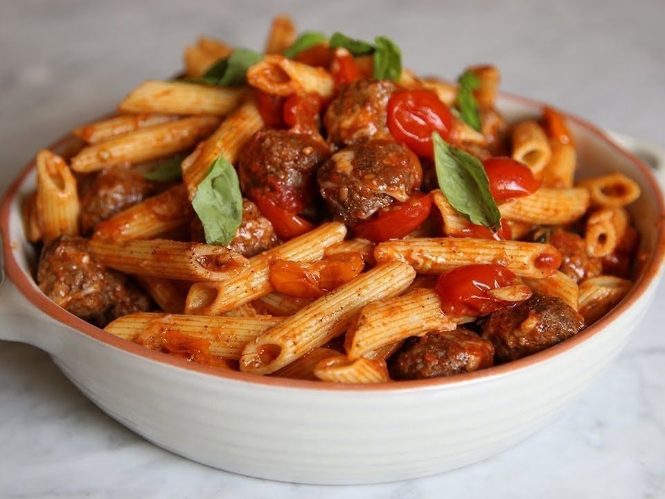 Kofta Pasta