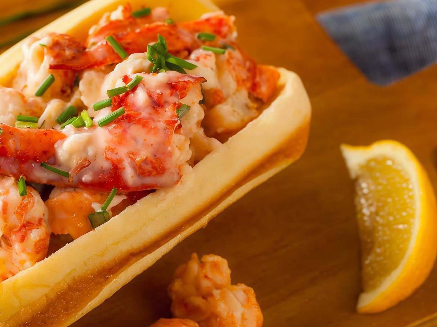 Pizza Seafood Open Sandwich
