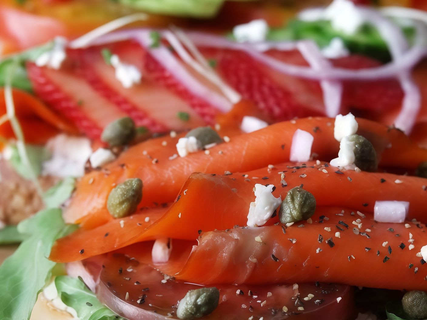 Smoked Salmon Sandwich