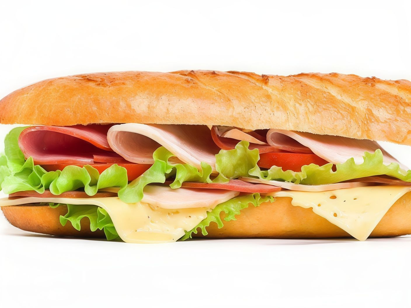Smoked Turkey Cheese Sandwich