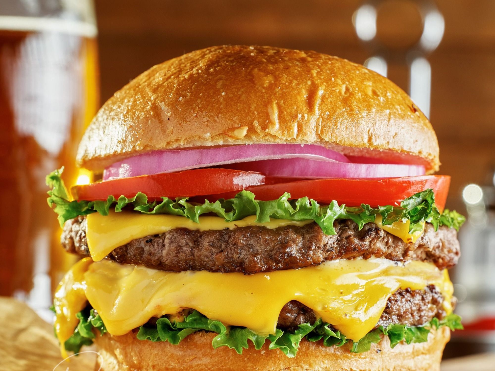 Double cheese Burger