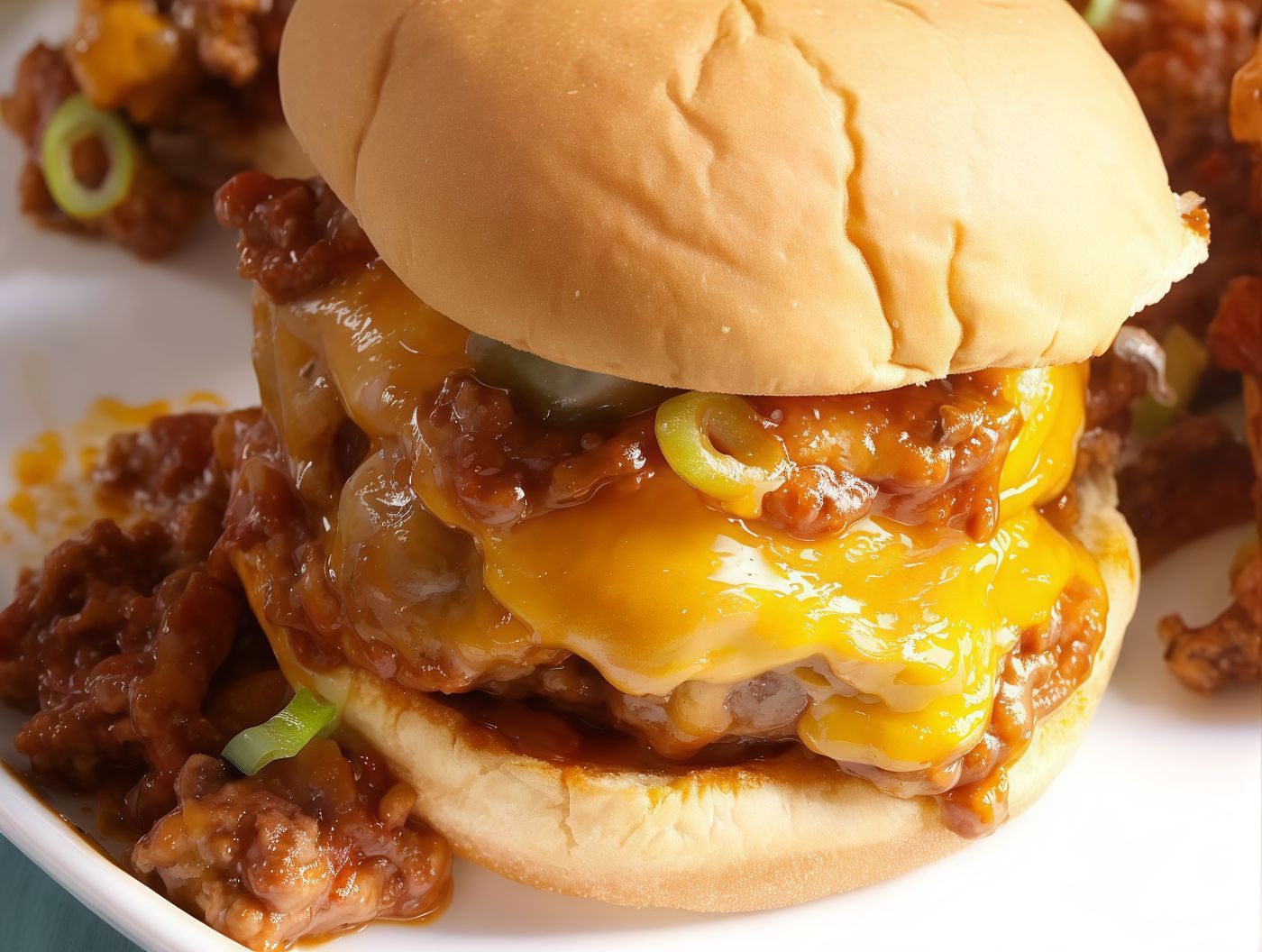 sweet chili cheese burger