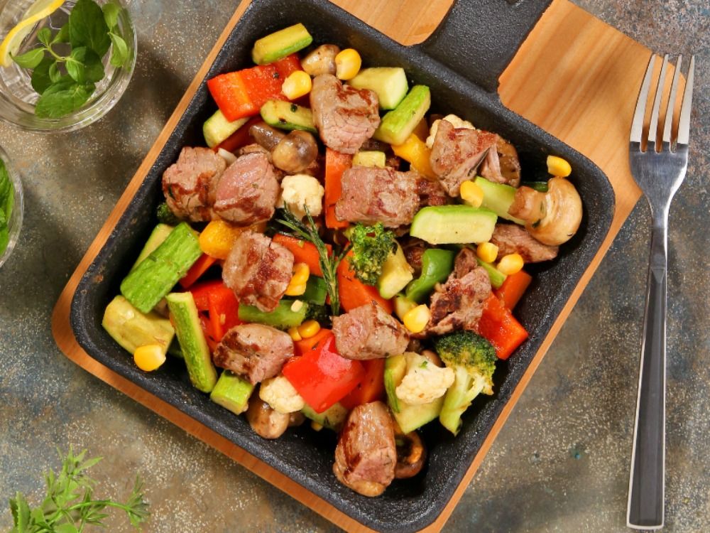 Beef Stir Fry Dish