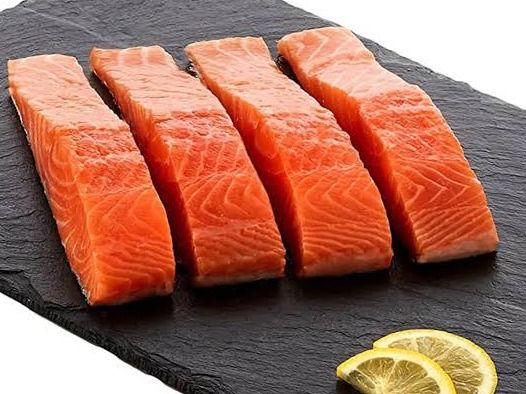 Uncooked Salmon Fish