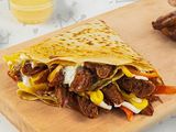 Sausage And Kiri Crepe