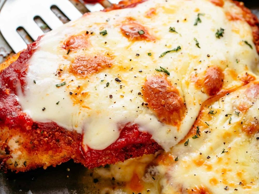 Chicken Parmigiana Fried Plate