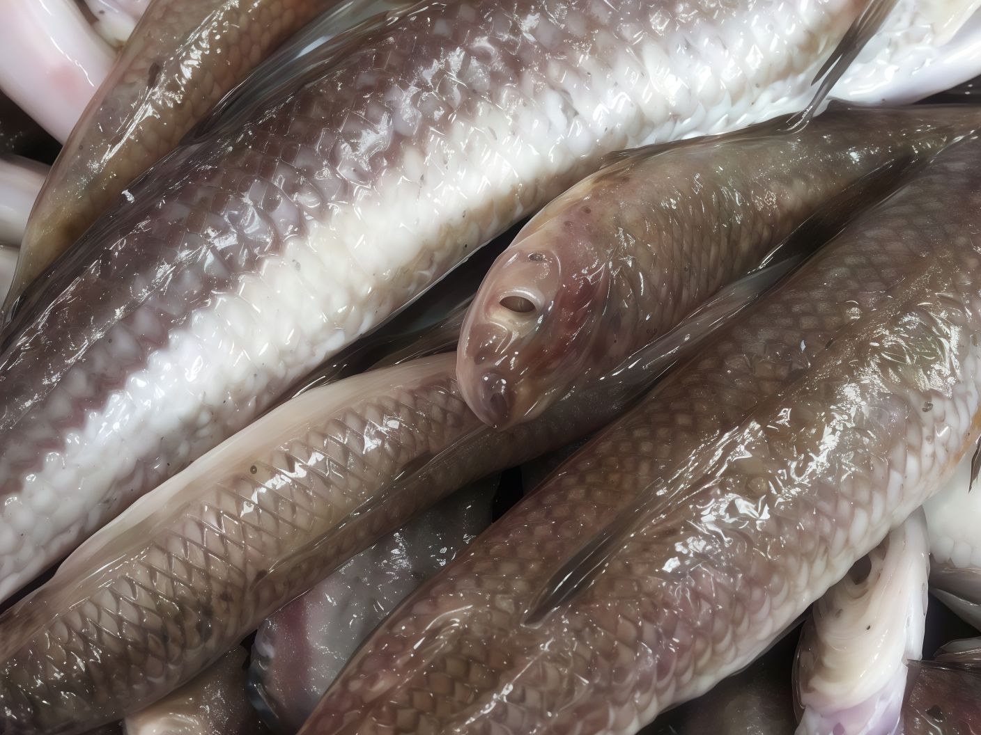 Uncooked Macaroni Fish