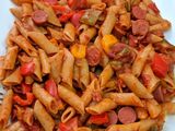 Hot Dog Pasta