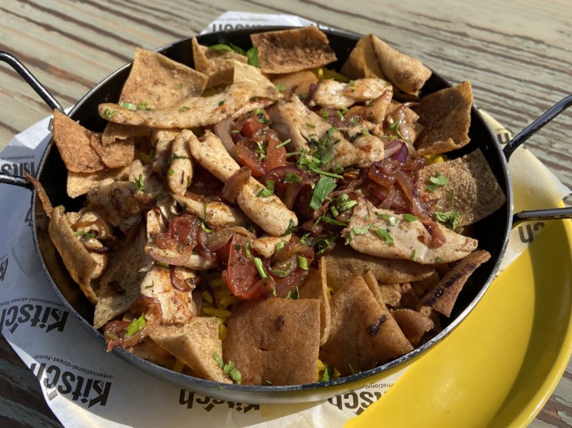 Chicken Shawerma Fatteh