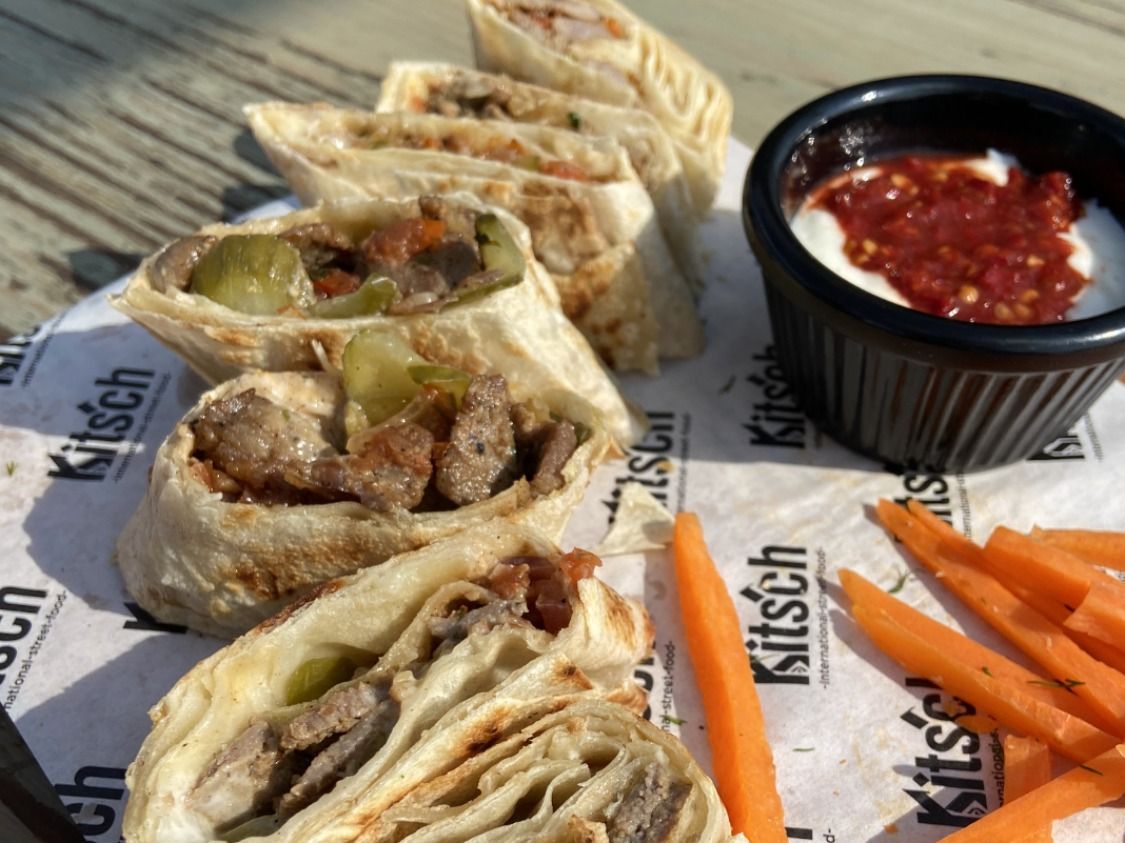 Chicken Shawerma Rolls