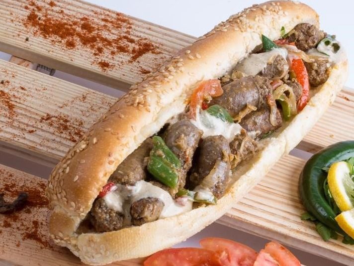 Alexandrian Sausage Sandwich