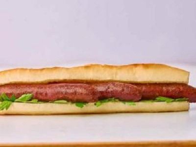 Grilled Sausage Sandwich