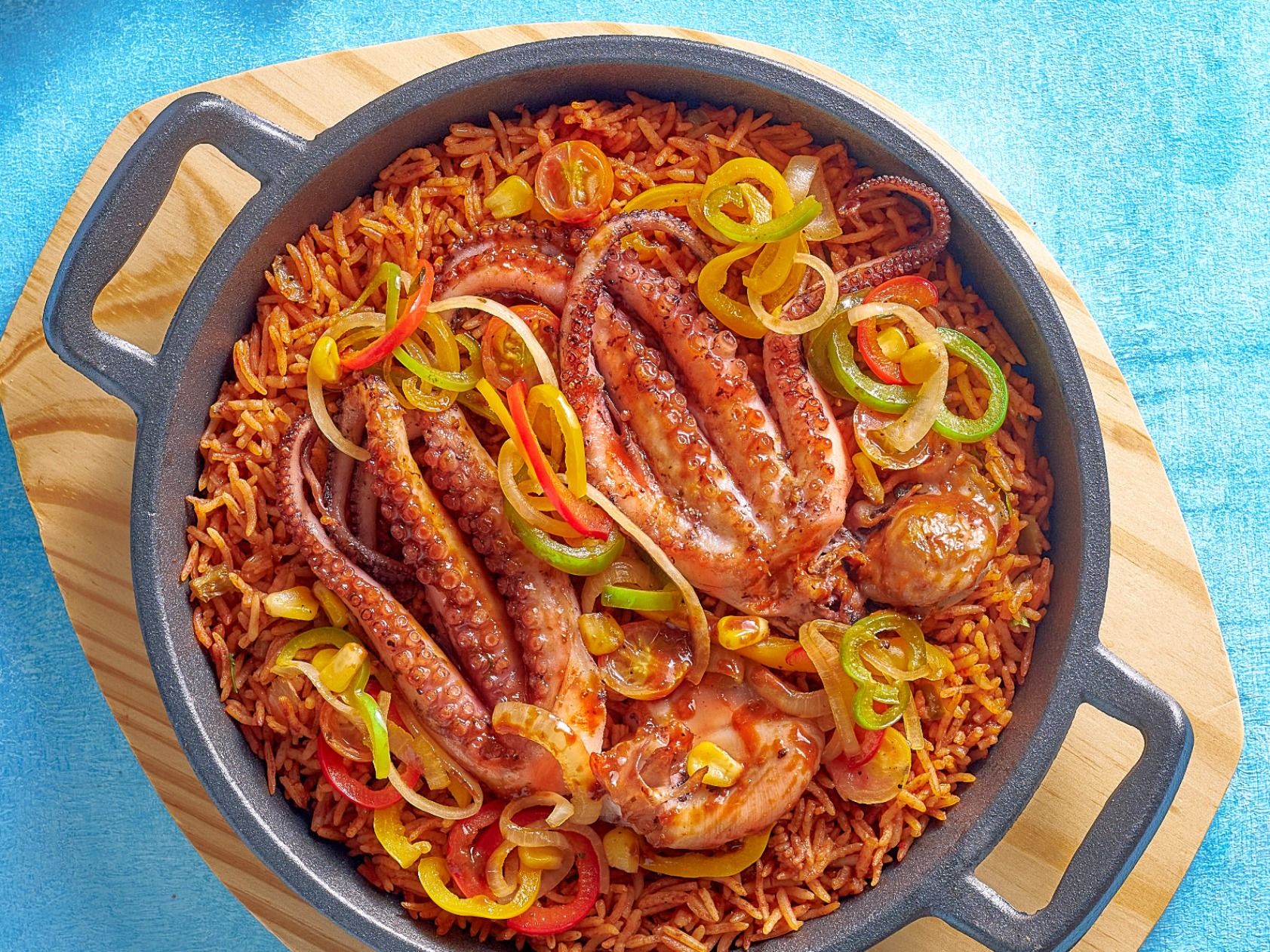 Sizzling Octopus