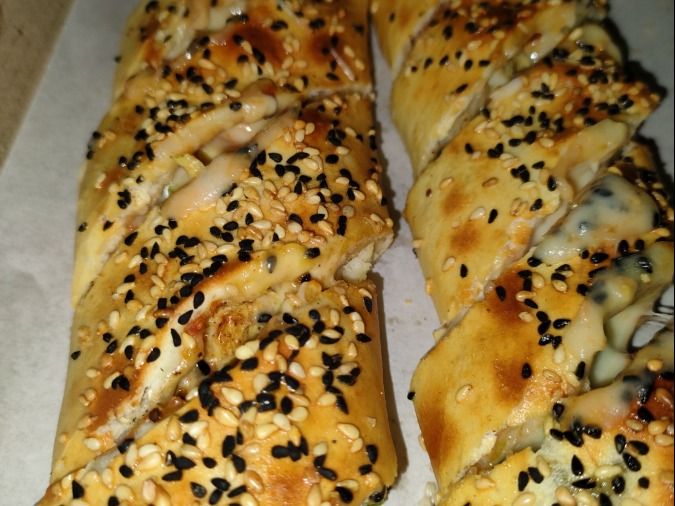Mexicano Hot Dog Stromboli