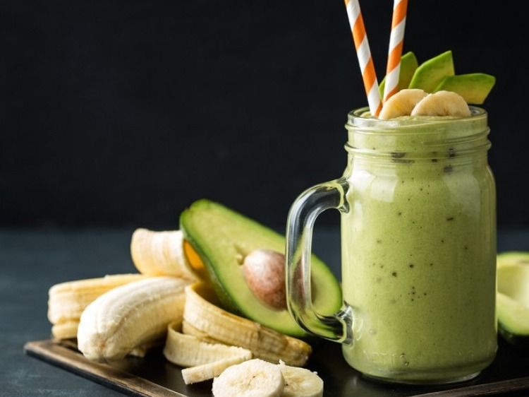 Avocado Banana With Milk