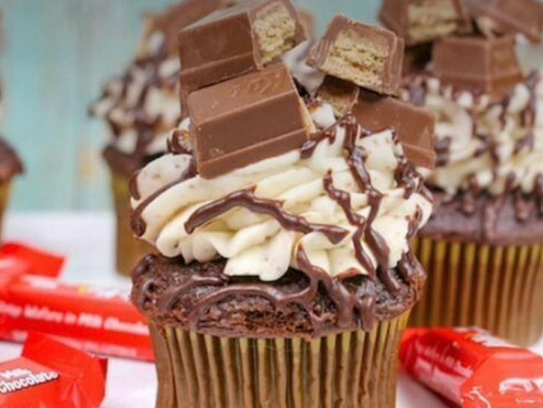 KitKat Cupcake