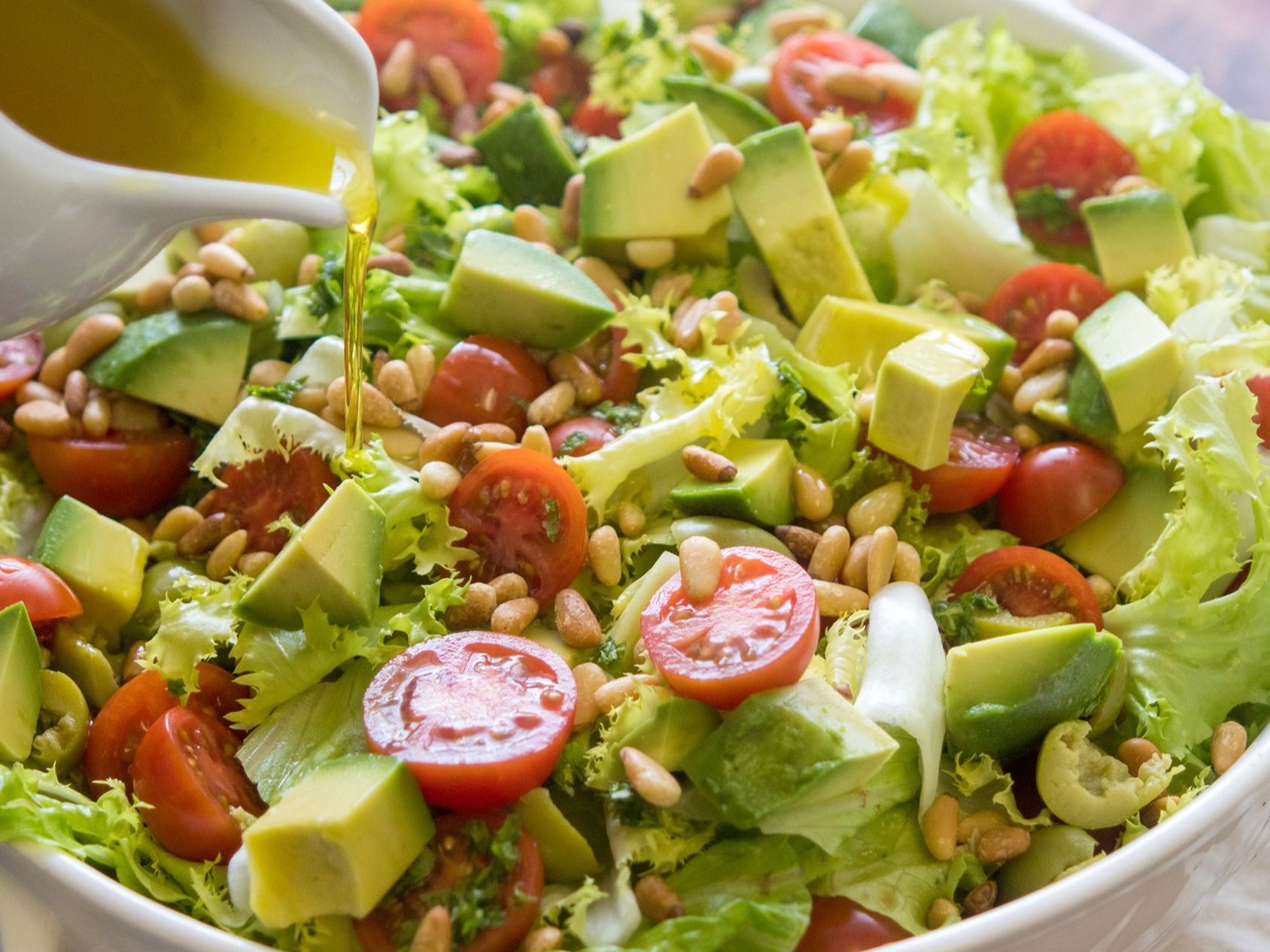 All Green Garden Salad