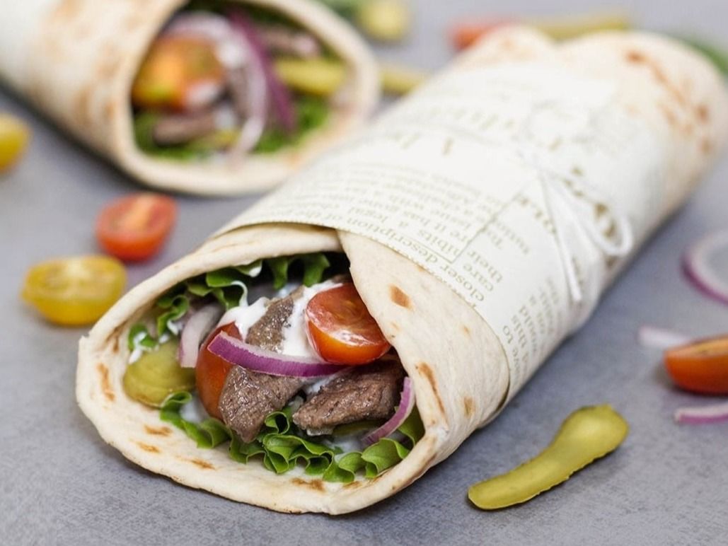 Chicken Liver And Giblets Sandwich Syrian Bread