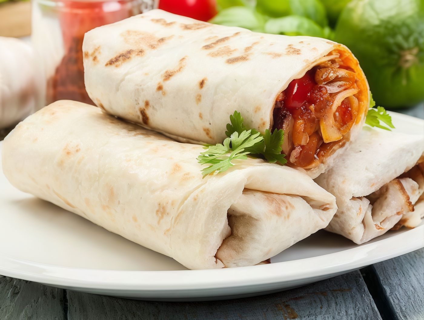 Alexandrian Sausage Sandwich Syrian Bread