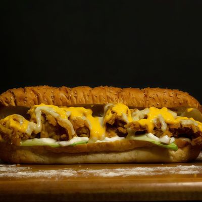 Crispy Ranch with Cheese Sandwich