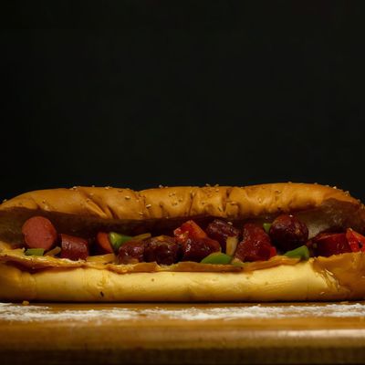 Bikini Hot dog Sandwich