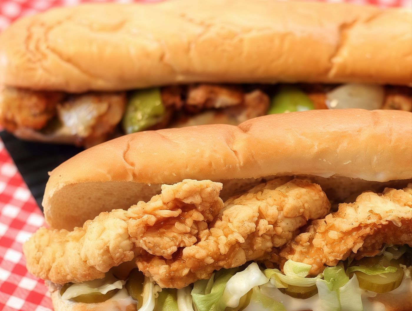 Chicken Zinger sandwich