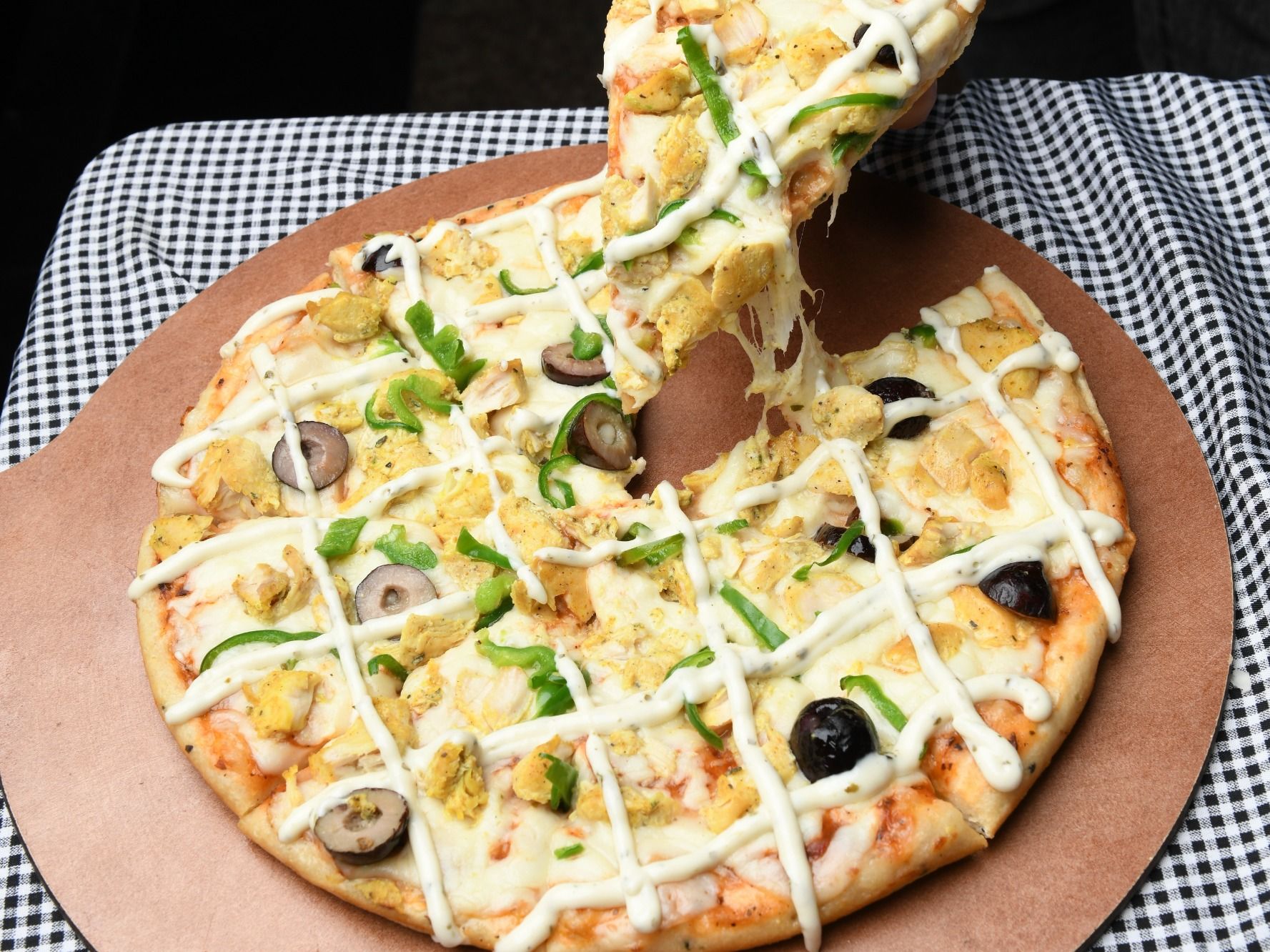 Ranch Chicken Pizza