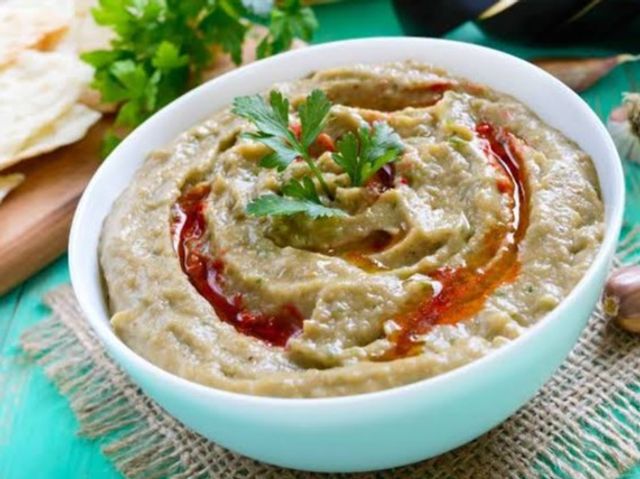 Baba Ghannoug Salad