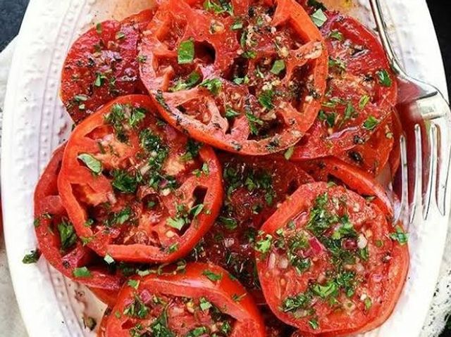 Marinated Tomatoes