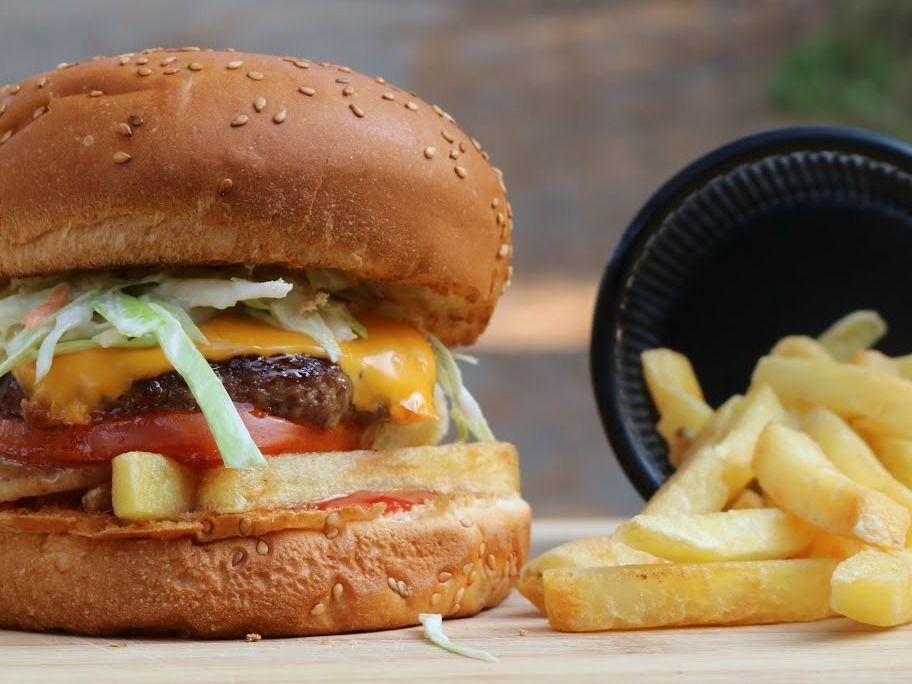 Lebanese Beef Burger Sandwich