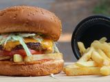 Lebanese Beef Burger Sandwich