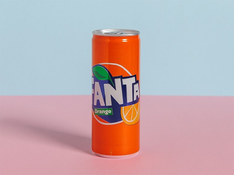 Fanta Orange Can