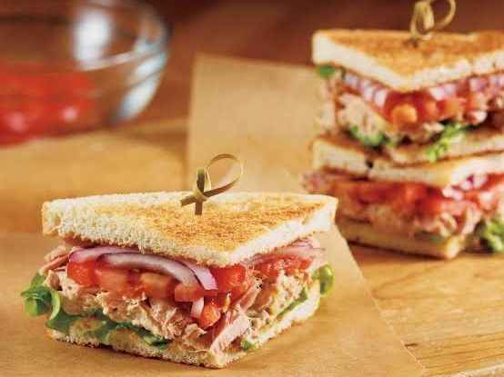 Tuna Club Sandwich