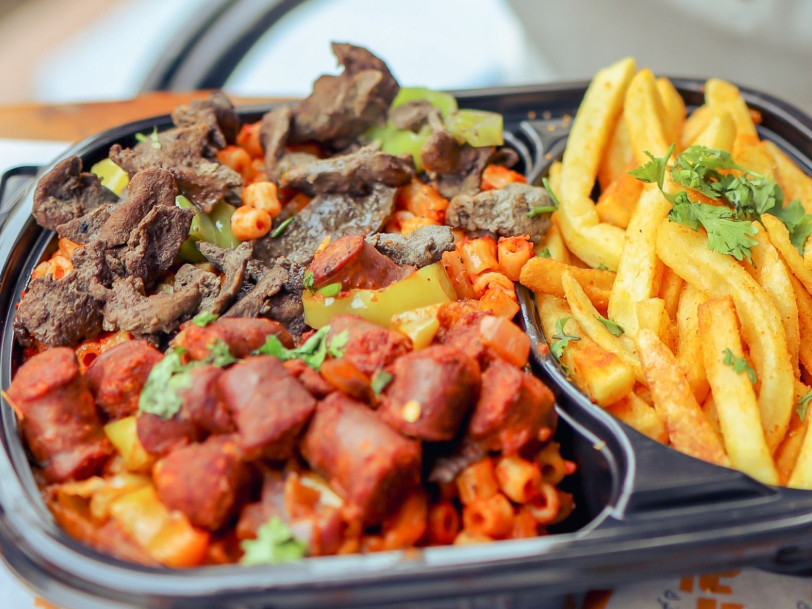 Meal Liver With Sausage