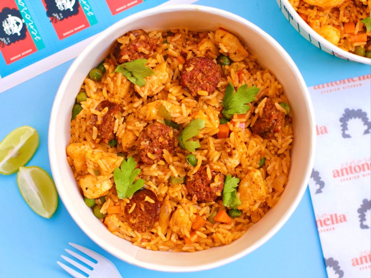 Chicken And Sausage Paella