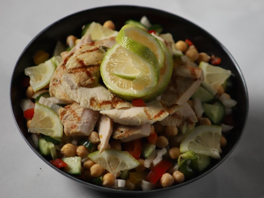 Chickpeas salad