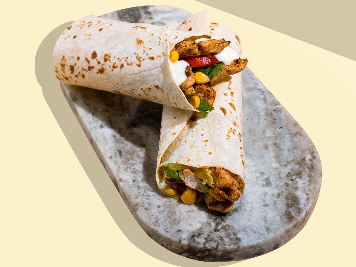 Mexican Chicken Wrap Sandwich