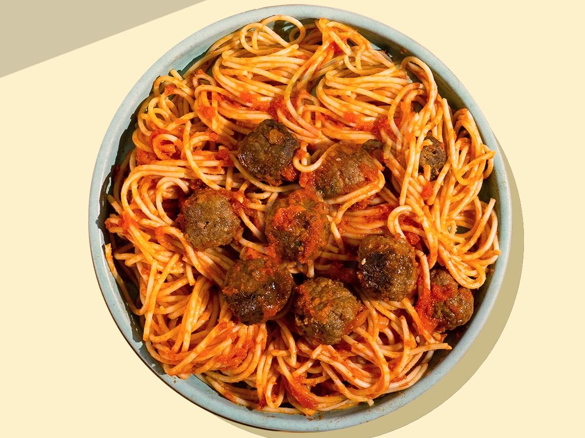 Spaghetti Meat Balls pasta