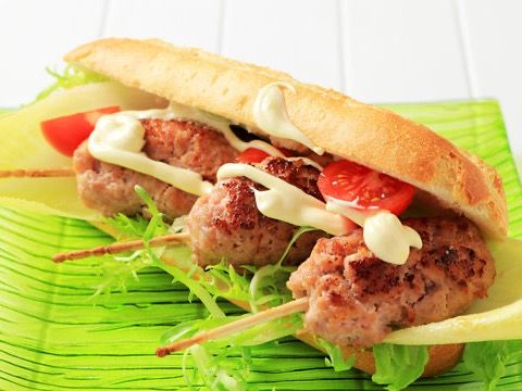 Chicken Kofta Sandwich