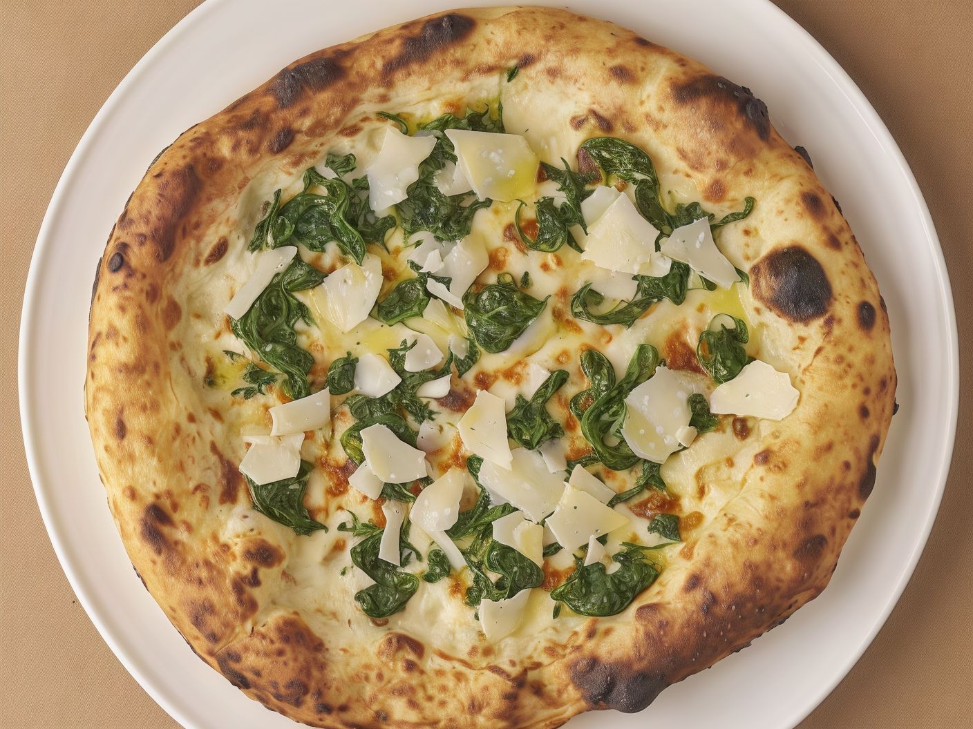 Spinach Pizza