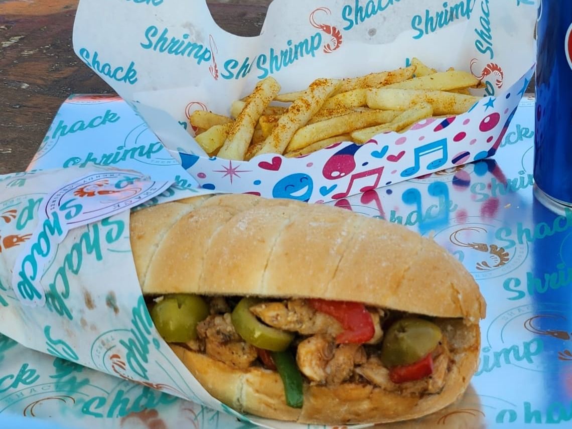 Chicken Fajita Baguette