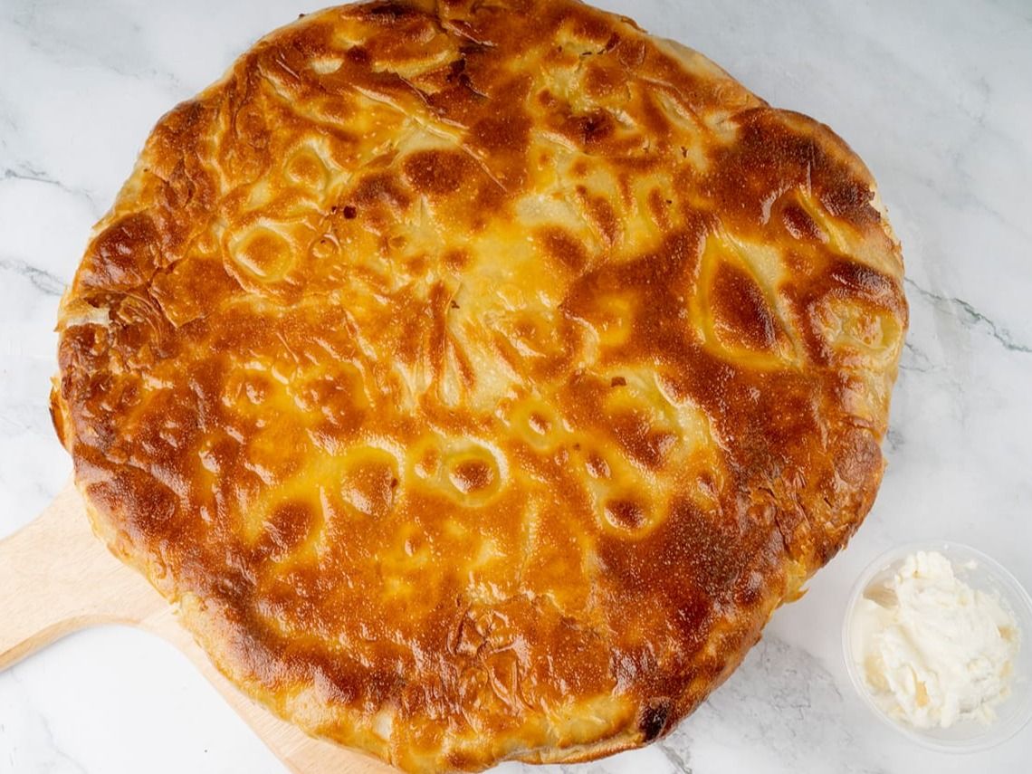 Feteer With Cream Large