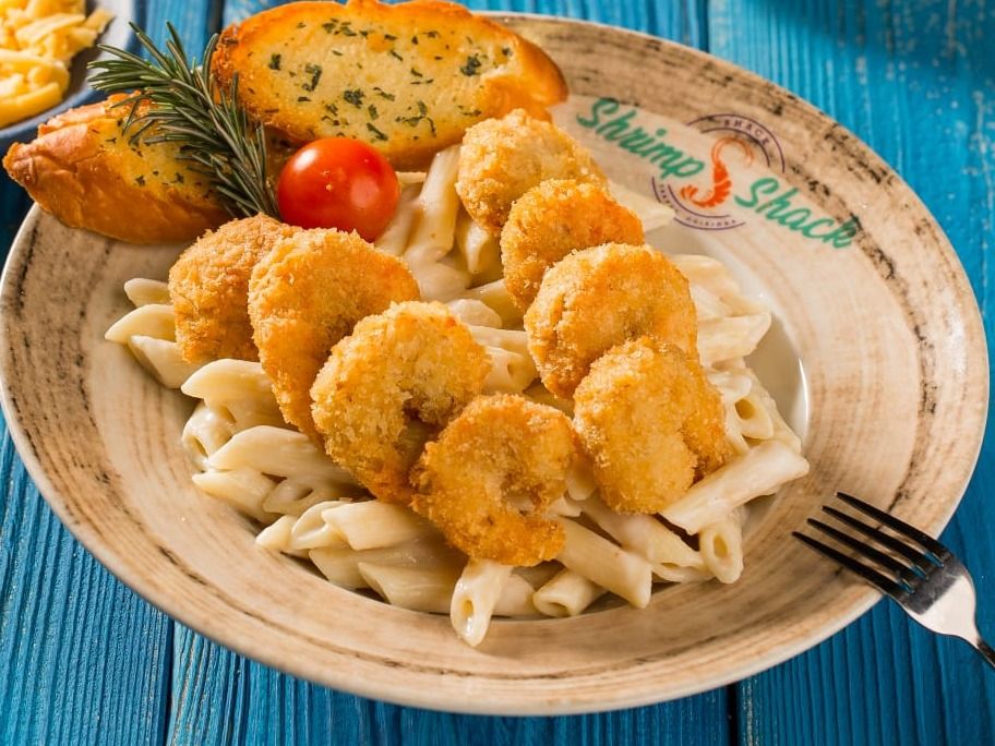 Alfredo Shrimp Shake